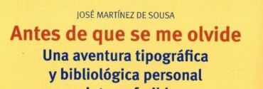 Antes de que se me olvide
