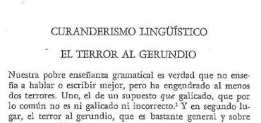 Defensa del gerundio
