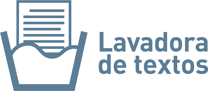 Lavadora de Textos